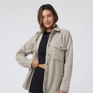 Vuori Textured Cream Jacket